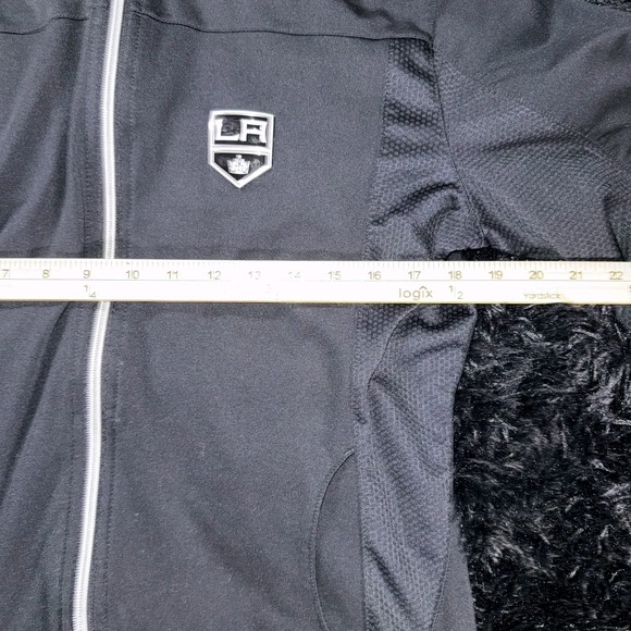 LA Kings Jacket Women's Large Full Zip Performance Lightweight Athletic NHL - Picture 6 of 7